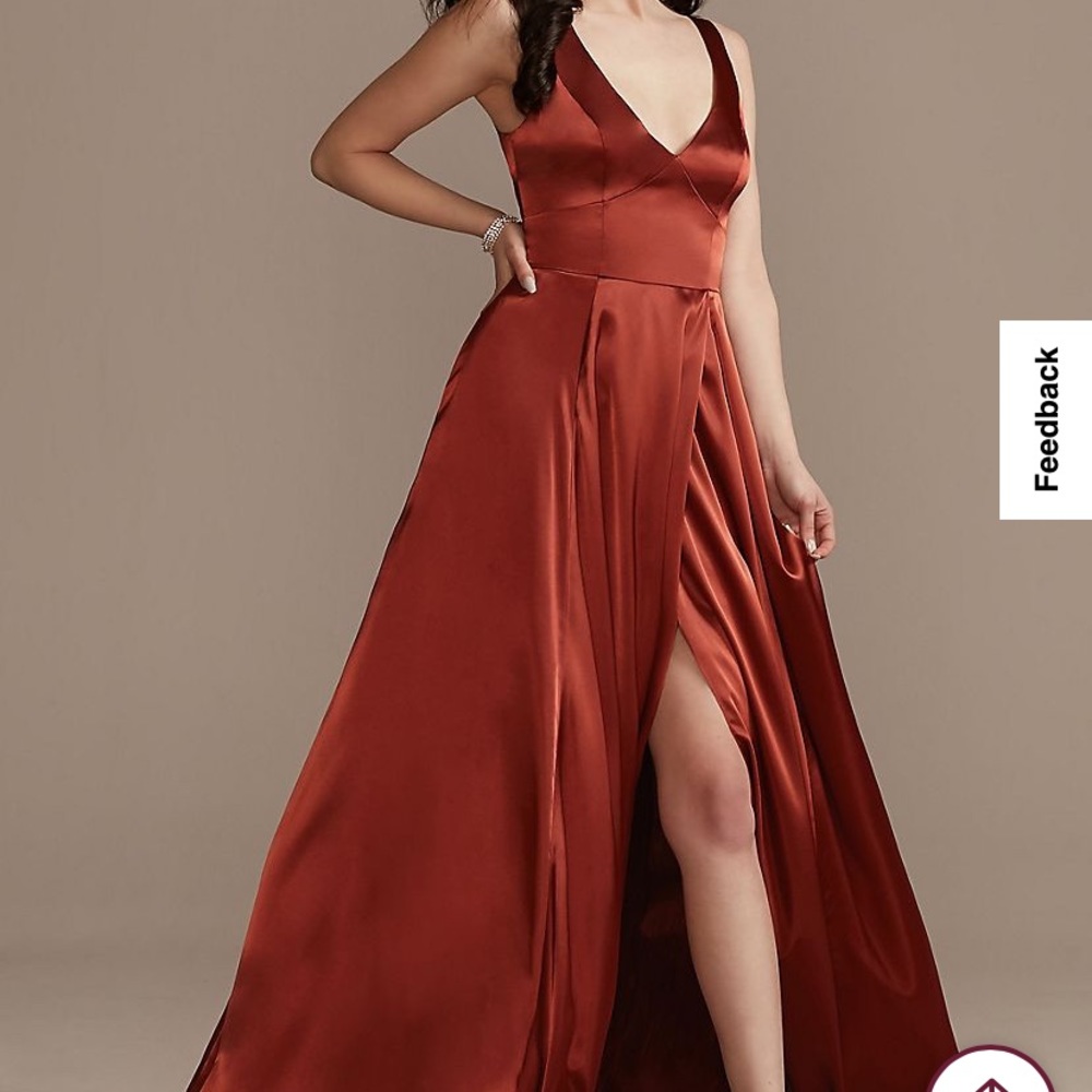 Brand new cinnamon dress with pockets